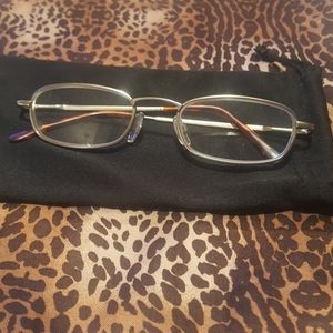 +1.75 Gold Reading Glasses W/Case